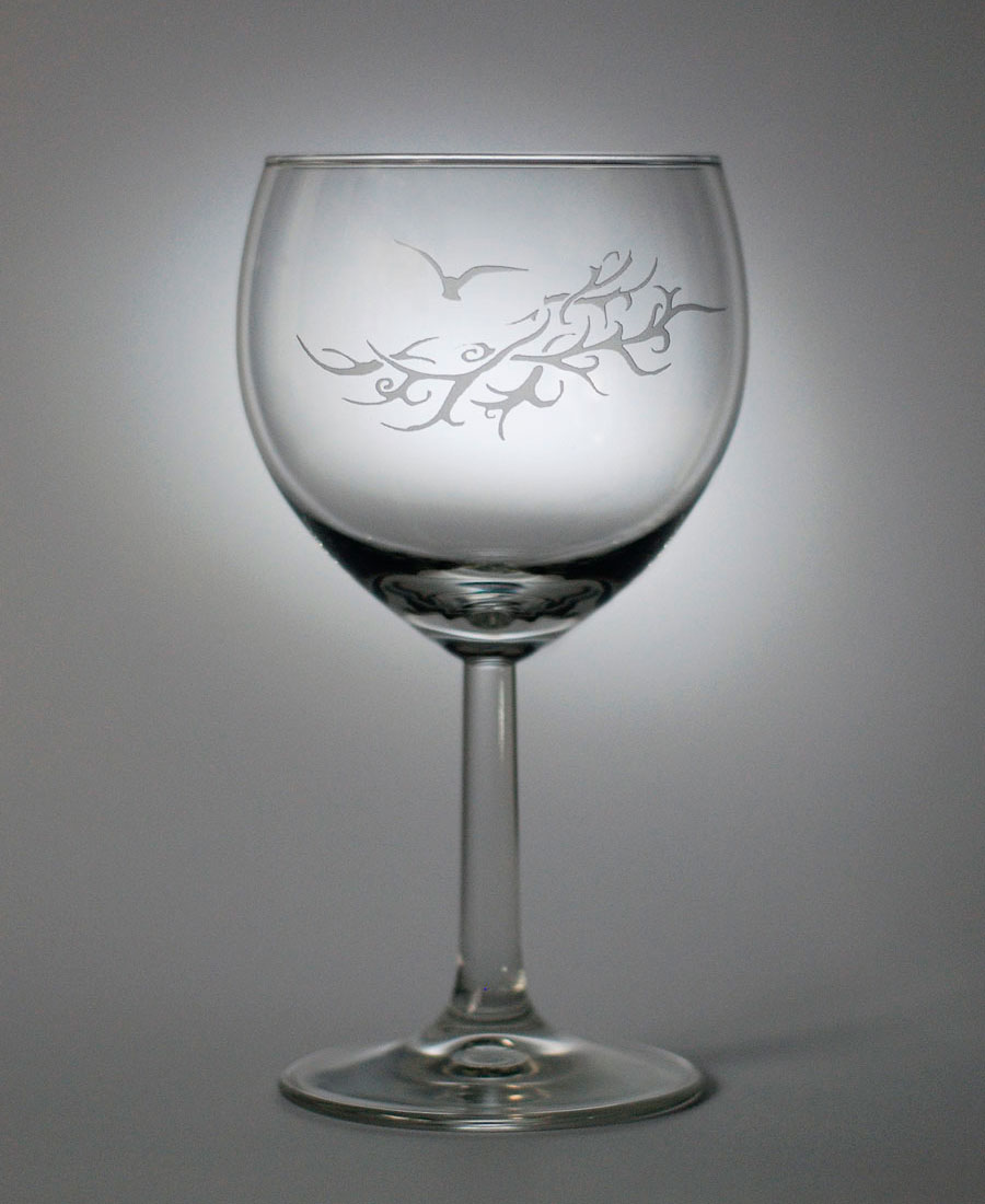 Sandcrafted – sandgestrahltes Glas