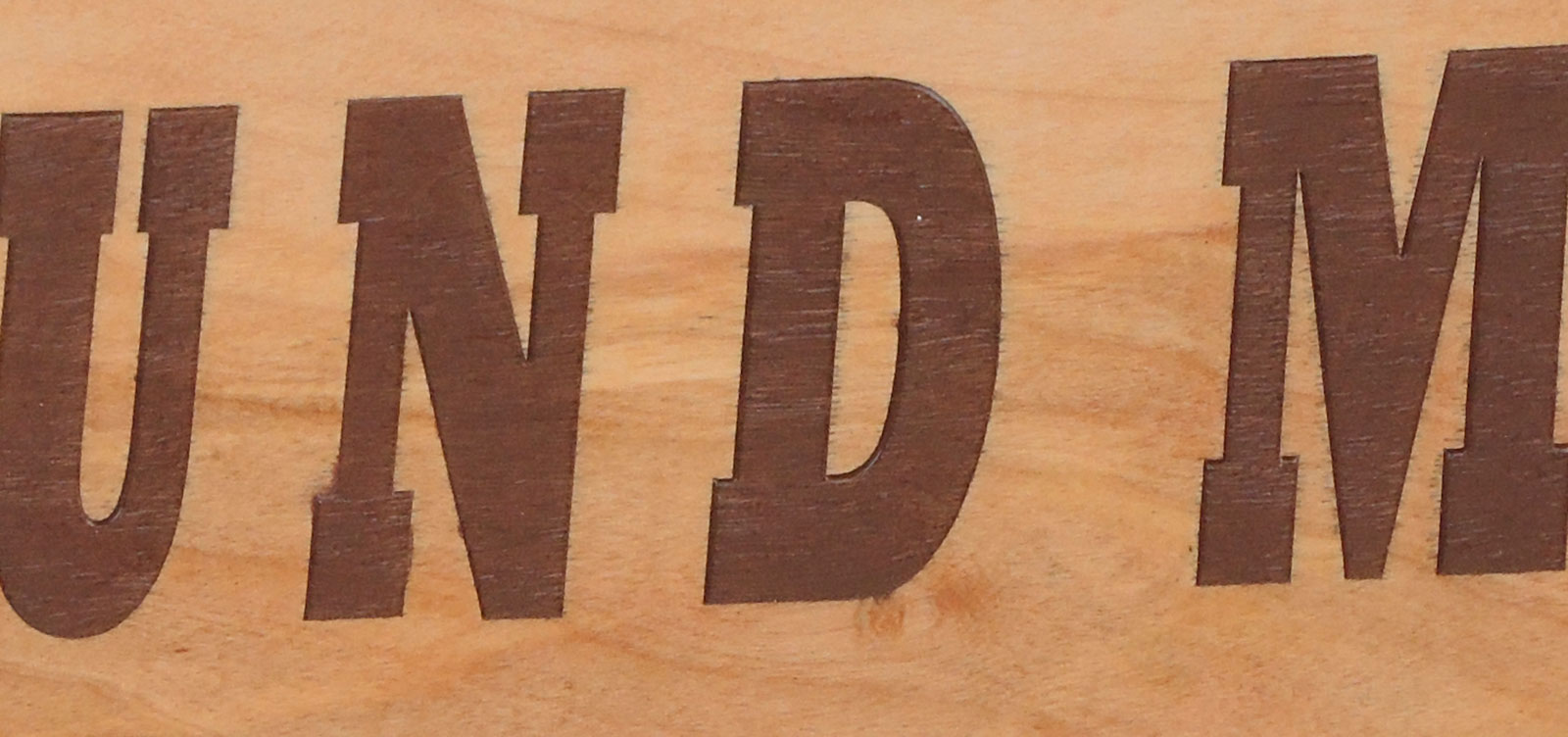 Sandcrafted – sandgestrahltes Holz