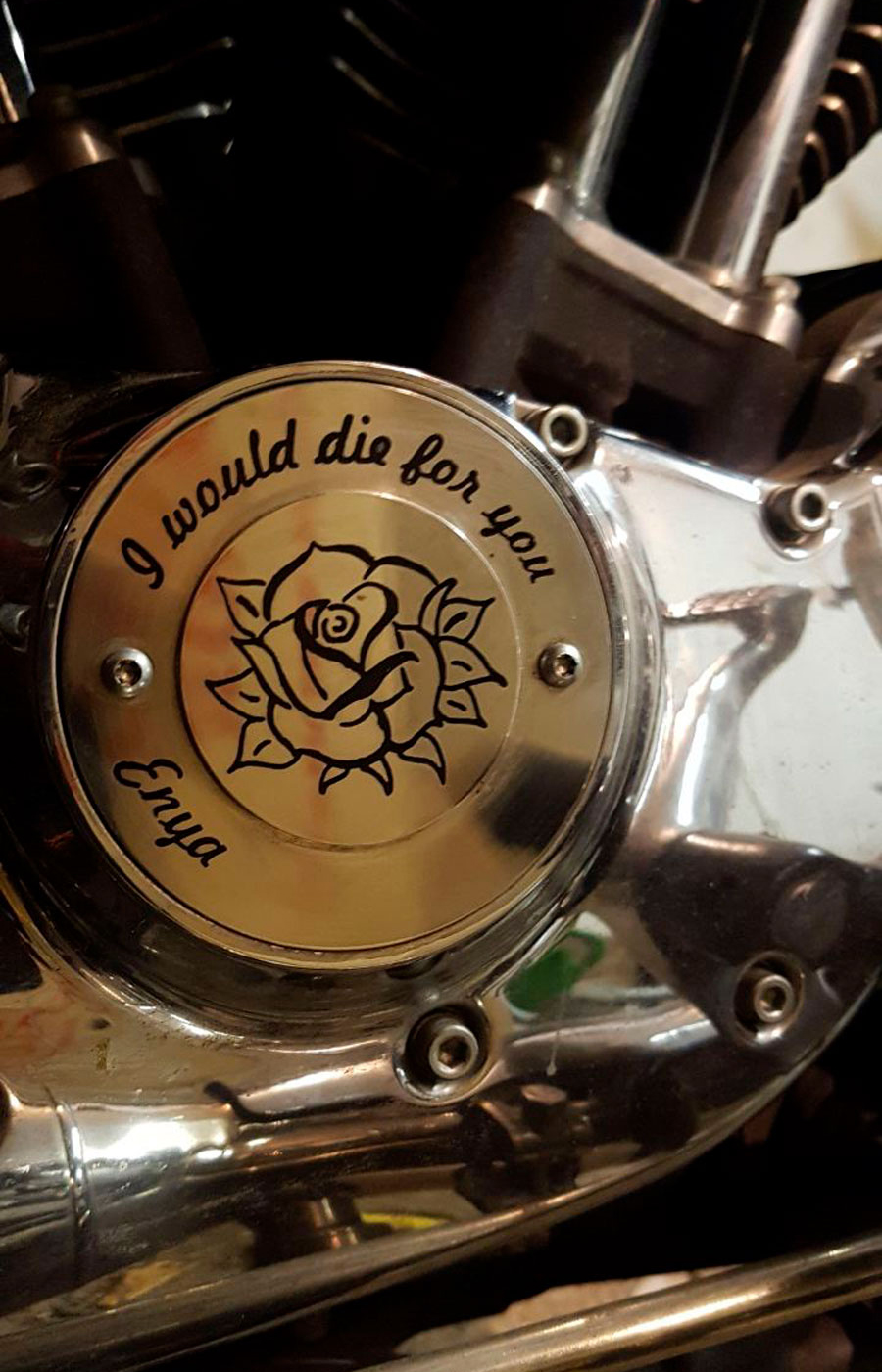 Sandcrafted – sandgestrahltes Metall